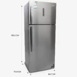 ثلاجه بابين 20.4 قدم يوجين – انفرتر – ستيل