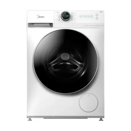 غسالة ملابس ميديا 8 كيلو فتحة امامية – انفرتر – أبيض