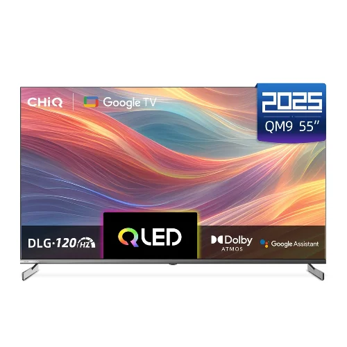تلفزيون سمارت 55 بوصة تشيك 4K -GOOGLE TV-QLED تلفزيون سمارت 55 بوصة تشيك 4K -GOOGLE TV-QLED