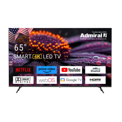شاشة 65 بوصة سمارت ادميرال 4K- WebOs - LED