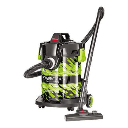 مكنسه بيسيل كهربائية برميل 21 لتر – 1500 وات – أسود*أخضر