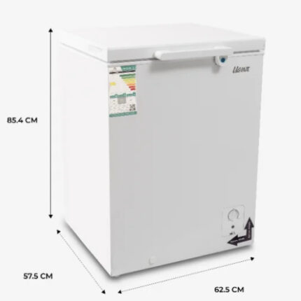 فريزر 5 قدم سطحي يوجين – انفرتر – أبيض