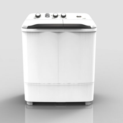 غسالة حوضين 7 كيلو دورا اليجانت – أبيض