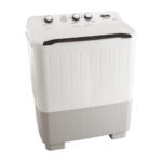 غسالة حوضين 9 كيلو دورا اليجانت – أبيض