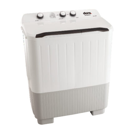غسالة حوضين 9 كيلو دورا اليجانت – أبيض