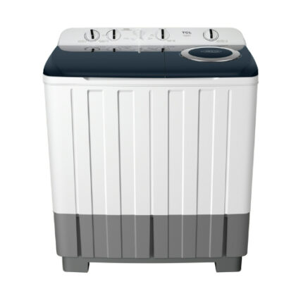 غسالة tcl حوضين 12.5 كيلو – أبيض