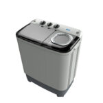 غسالة يوجين حوضين 8 كيلو – أبيض