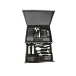 طقم ملاعق يوجين 90 حبة – فضي