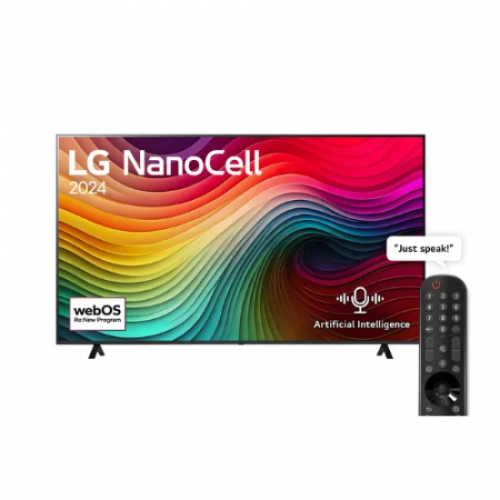 شاشة تلفزيون 75 بوصة ال جي سمارت 4K NANO - WEBOS شاشة تلفزيون 75 بوصة ال جي سمارت 4K NANO - WEBOS