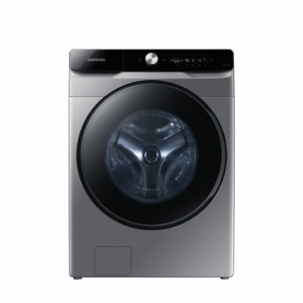 غسالة ملابس سامسونج أمامية - 18 كيلو - فضي