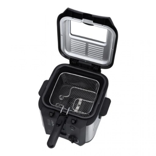 قلاية زيت كهربائية كيون 2.5 لتر - 1600 وات - ستيل قلاية زيت كهربائية كيون 2.5 لتر - 1600 وات - ستيل