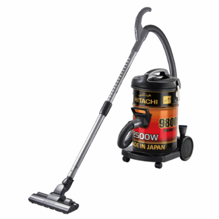 مكنسة هيتاشي برميل 21 لتر - 2500 وات - أسود / أحمر