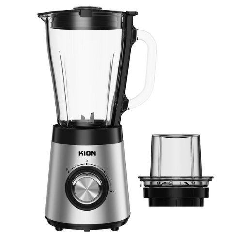 خلاط كهربائي كيون 1.5 لتر - 500 وات - ستيل خلاط كهربائي كيون 1.5 لتر - 500 وات - ستيل