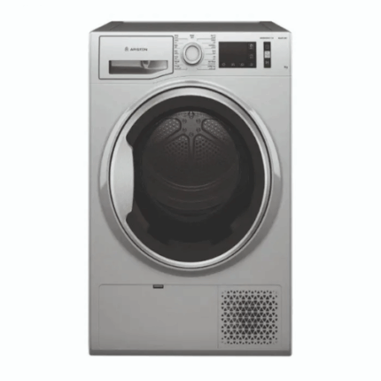 نشافة اريستون 9 كيلو - تجفيف بالتكثيف - فضي