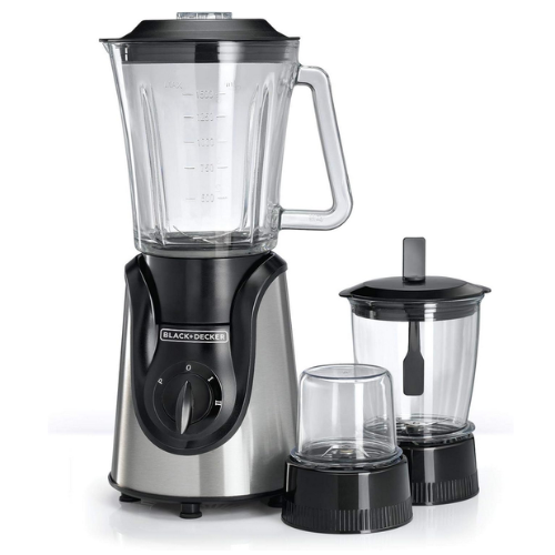 خلاط بلاك اند ديكر 600 وات - أسود / ستيل خلاط بلاك اند ديكر 600 وات - أسود / ستيل