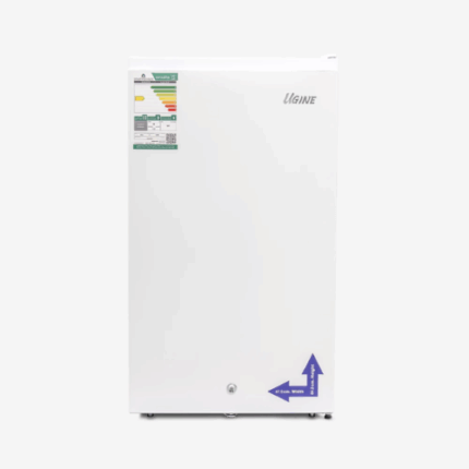 ثلاجة صغيرة باب واحد يوجين 3 قدم - ديفروست - أبيض