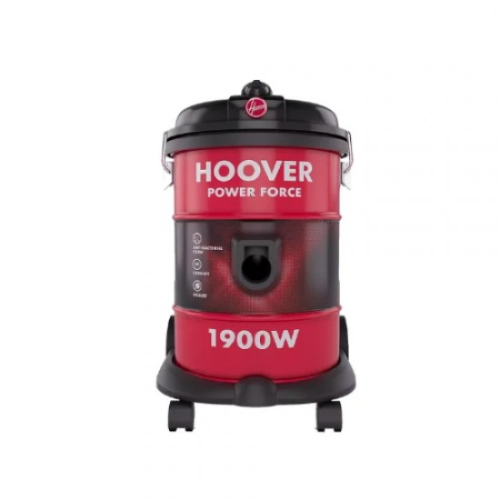 مكنسة كهربائية هوفر برميل 18 لتر - 1900 وات - احمر مكنسة كهربائية هوفر برميل 18 لتر - 1900 وات - احمر