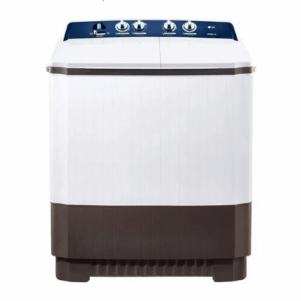 غسالة ال جي حوضين 10.5 كيلو - أبيض