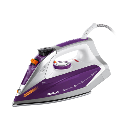 كاوية بخار سينكور 2400 وات - 200 مل - أبيض / بنفسجي كاوية بخار سينكور 2400 وات - 200 مل - أبيض / بنفسجي