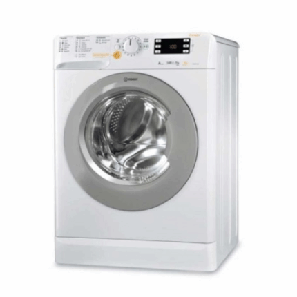 غسالة فتحة امامية اندست 9 كيلو - تنشيف 100% - أبيض