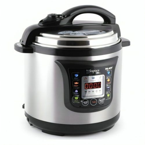 حلة ضغط كهربائية بالسون 8 لتر - 1200 وات - ستيل حلة ضغط كهربائية بالسون 8 لتر - 1200 وات - ستيل