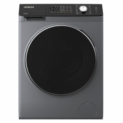 غسالة اماميه 9 كيلو هيتاشي - انفرتر - رمادي غامق
