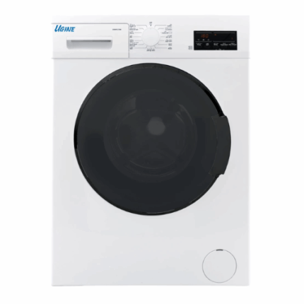 غسالة ملابس اتوماتيك يوجين 8 كيلو - تجفيف 90% - أبيض