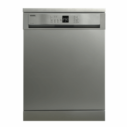 جلاية صحون فيستل 14 مكان - 5 برامج - سيلفر