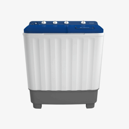 غسالة هيتاشي 12 كيلو حوضين - أبيض / أزرق