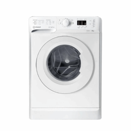 غسالة ملابس اندست فتحة أمامية - 6 كيلو - أبيض