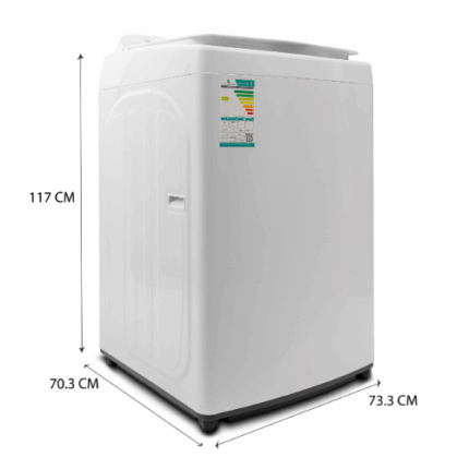 غسالة ugine تعبئة علوية 19 كيلو - أبيض