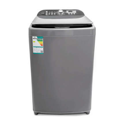 غسالة أتوماتيك يوجين تعبئة علوية 19 كيلو - فضي