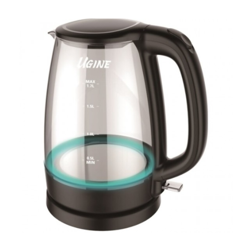 غلاية موية يوجين 1.7 لتر - 2200 وات - زجاج غلاية موية يوجين 1.7 لتر - 2200 وات - زجاج