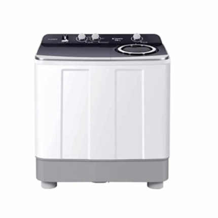 غسالة كاندي حوضين 10 كيلو - أبيض