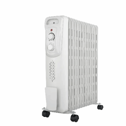 دفايه زيتيه ميديا 13 ريشة - 2500 وات - أبيض