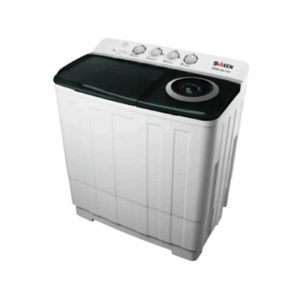 غسالة سرين 18 كيلو حوضين - أبيض