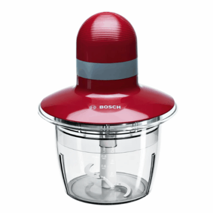 مفرمة خضار كهربائية بوش 800 مل - أحمر