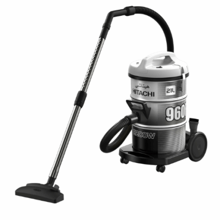 مكنسة هيتاشي 21 لتر برميل - 2200 وات - رمادي