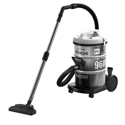 مكنسة هيتاشي 21 لتر برميل - 2200 وات - رمادي مكنسة هيتاشي 21 لتر برميل - 2200 وات - رمادي